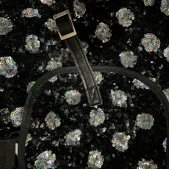 Cheetah print bling backpack main image 7